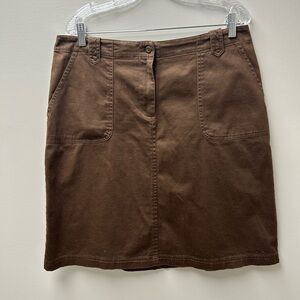 Penmans Vintage Brown Midi Skirt